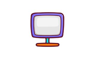 Monitor Free Sticker PNG