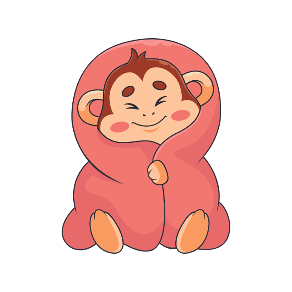 Monkey Free Sticker Transparent Clipart