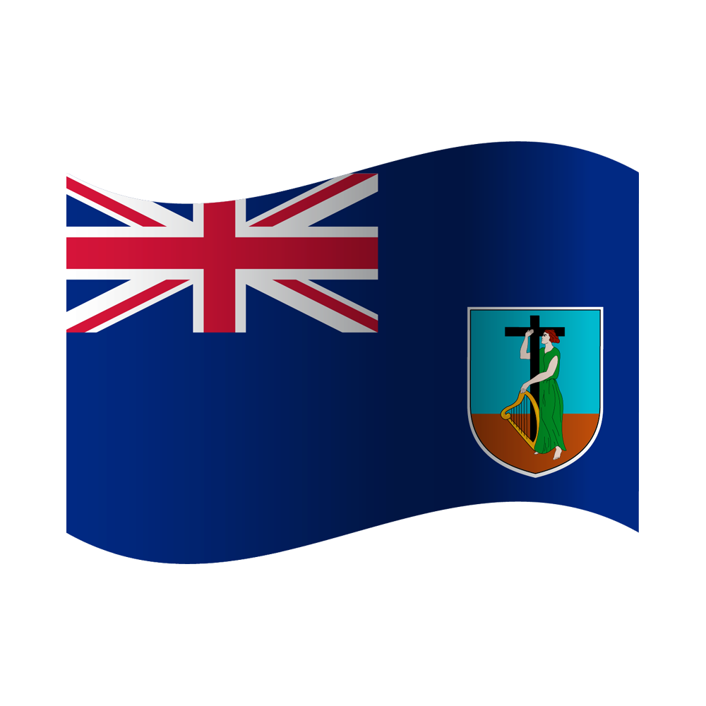 Montserrat Flag Transparent Picture