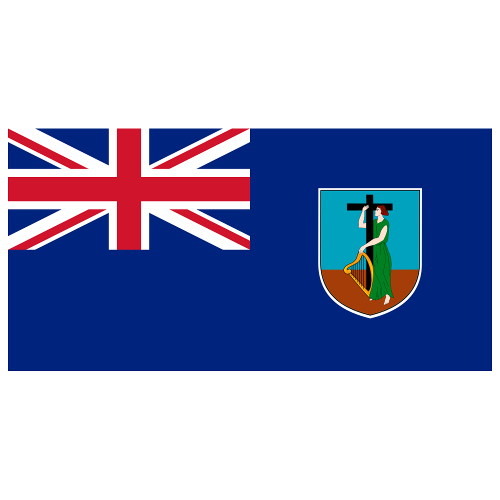 Montserrat Flag Transparent Clipart