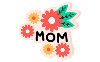Mother Free Sticker PNG
