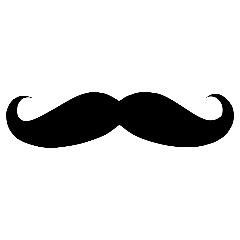 Moustache  Transparent Clipart