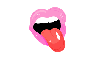 Mouth Free Sticker PNG