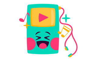 Mp3 Free Sticker PNG