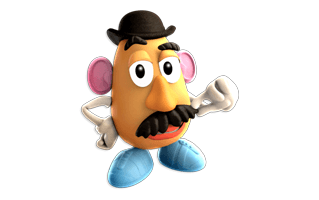 Mr Potatao Head PNG