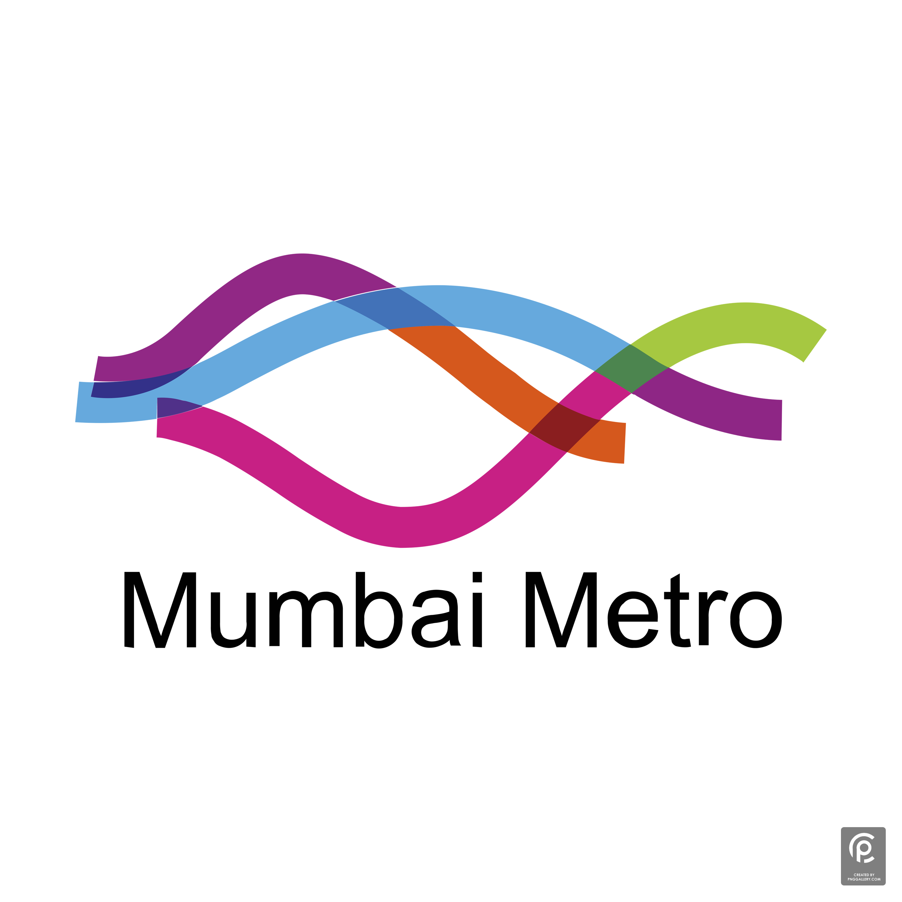 Mumbai Metro Logo Transparent Clipart