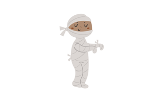 Mummy Free Sticker PNG