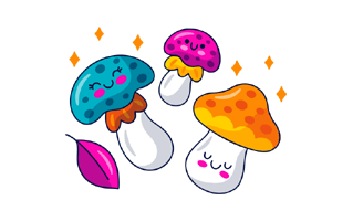 Mushroom Cartoon PNG