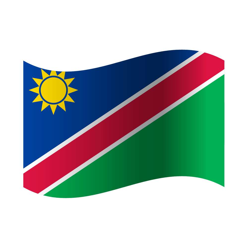 Namibia Flag Transparent Photo