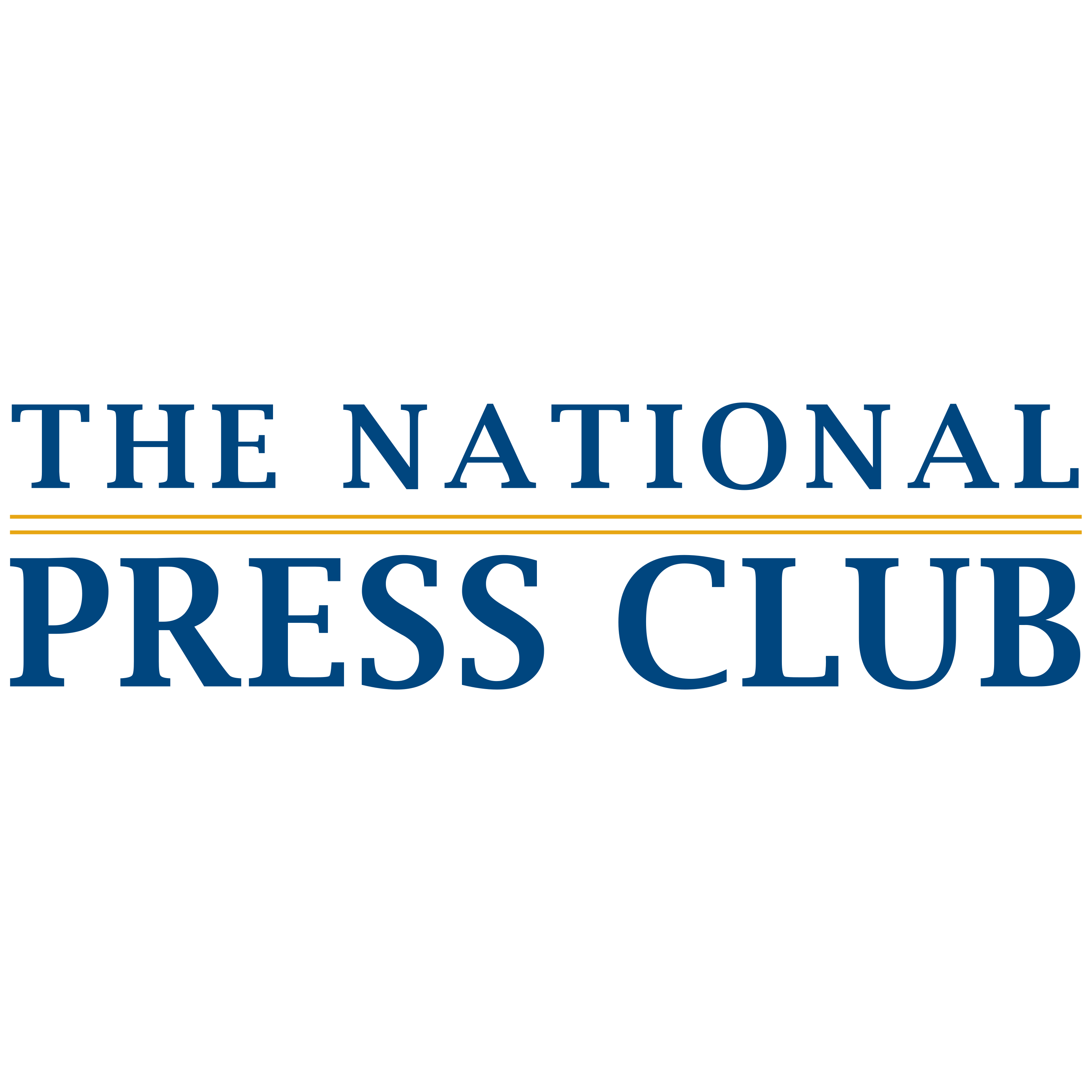 National Press Club Logo  Transparent Image