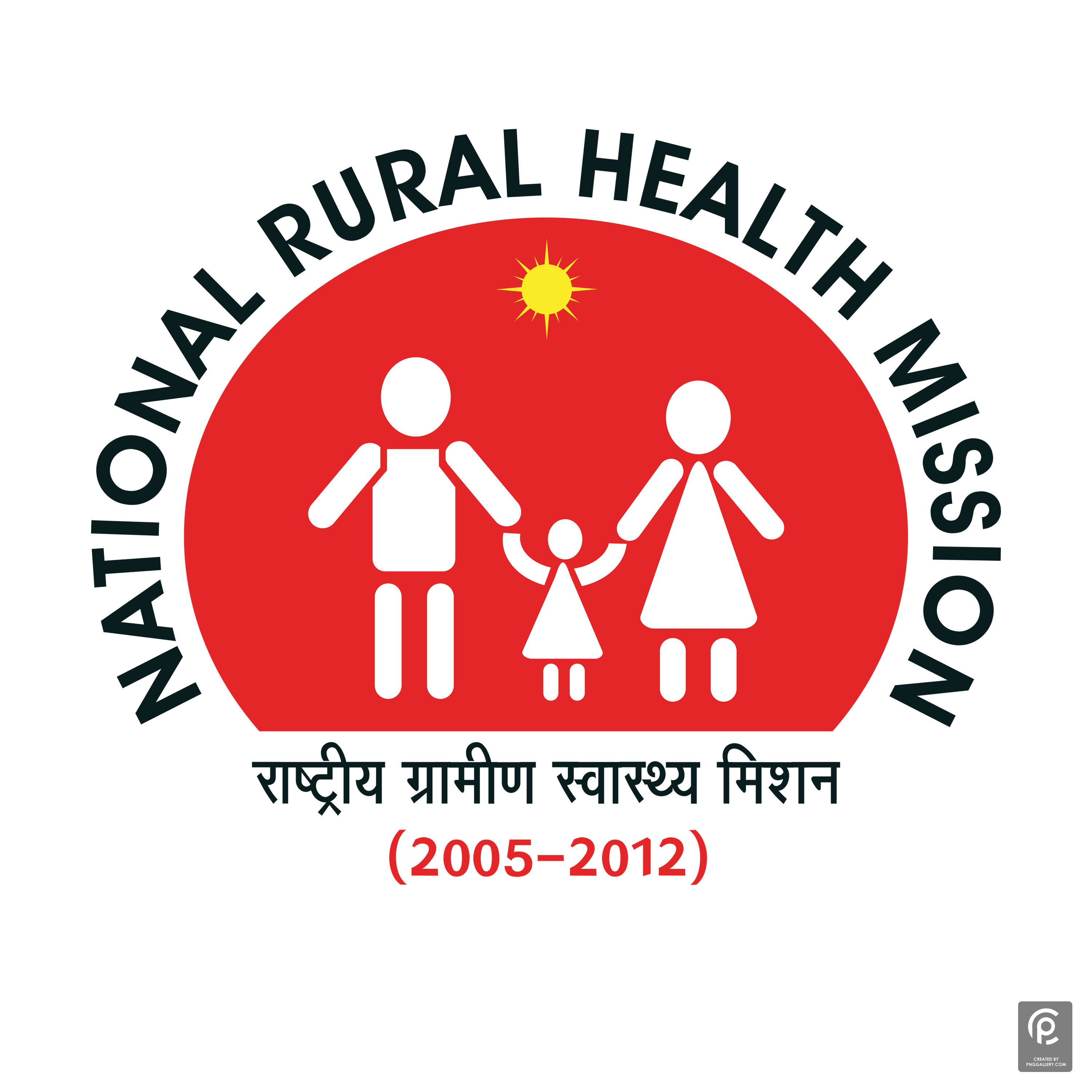 National Rural Health Mission Logo Transparent Clipart