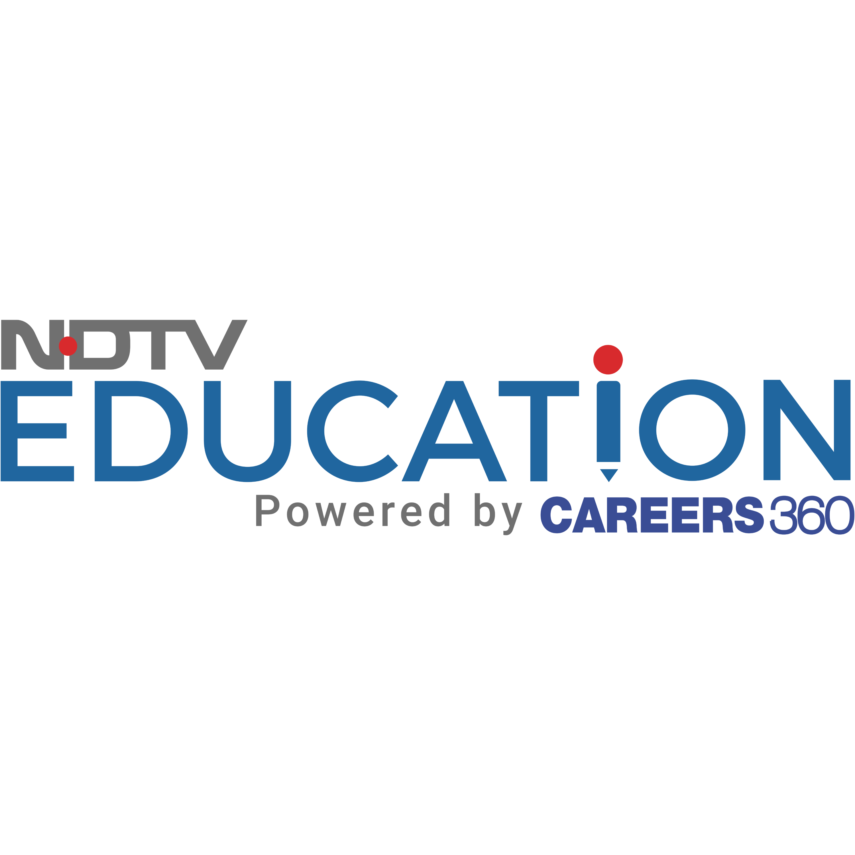 NDTV Education Logo Transparent Image