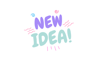 New Idea Sticker PNG