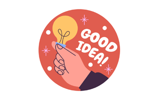 New Ideas In Process Free Sticker PNG