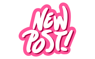 New Post Free Sticker PNG