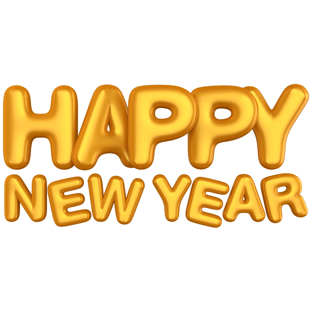 New Year Transparent Clipart