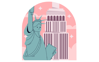 New York Sticker PNG