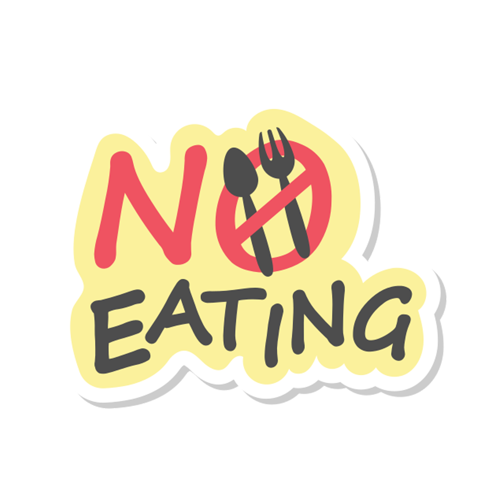 No Food Sticker Transparent Image