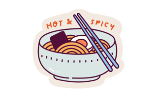 Noodles Sticker PNG