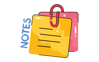 Notes Sticker PNG