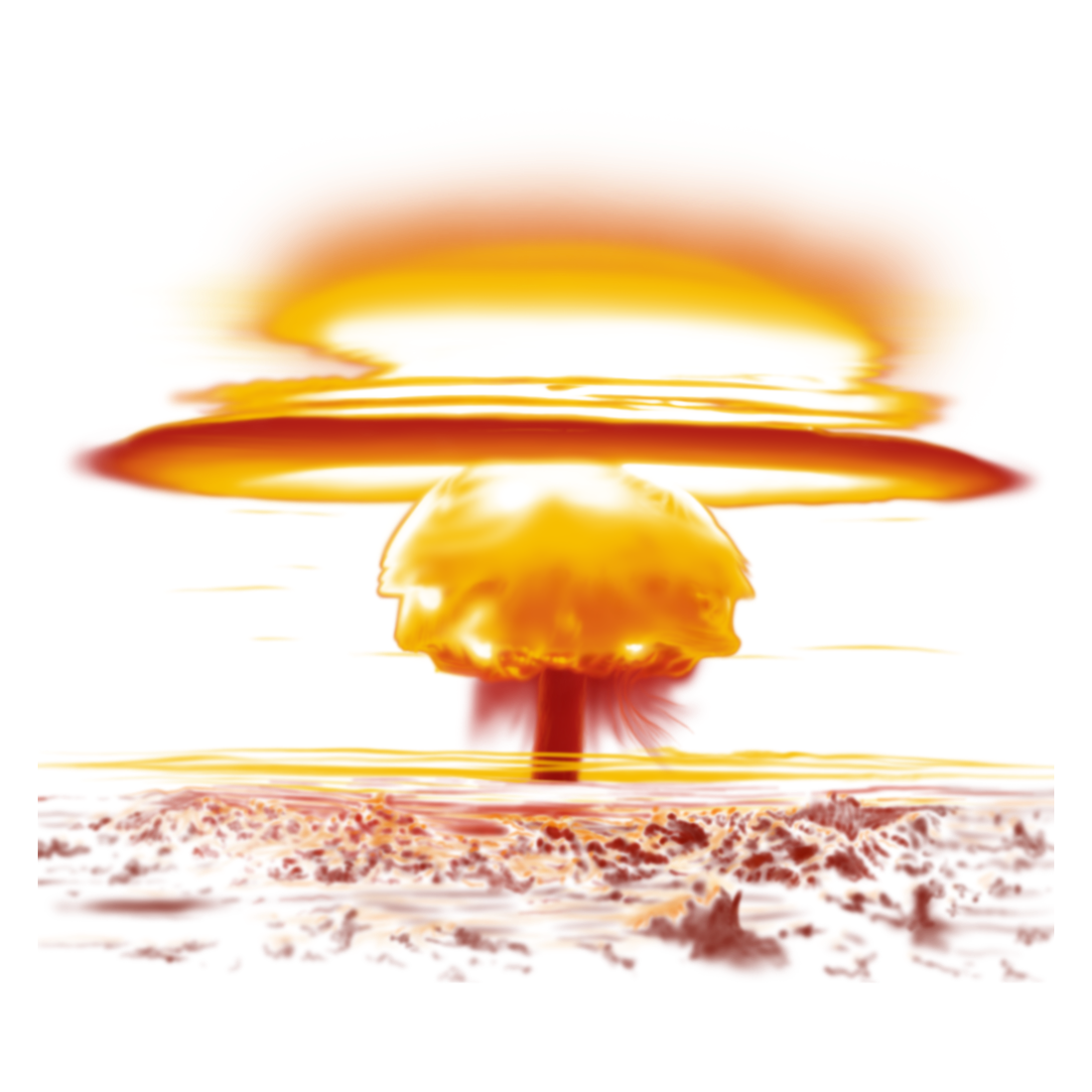 Nuclear Explosion Transparent Clipart