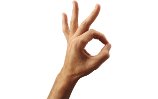 Ok Hand PNG