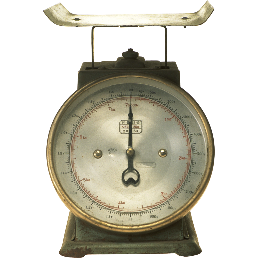 Old Weigher Transparent Image