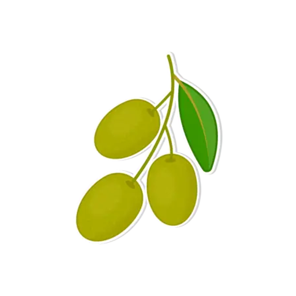 Olive Sticker Transparent Clipart