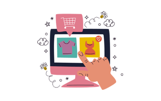 Online Store Free Sticker PNG