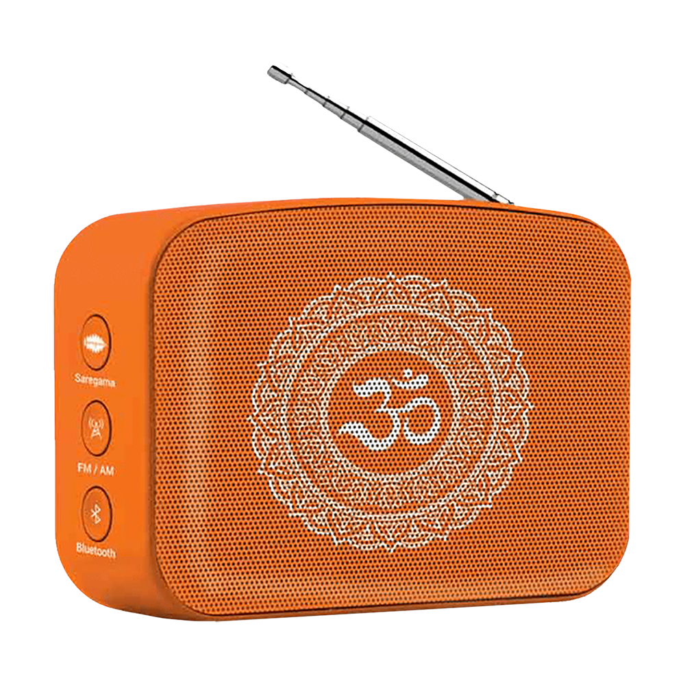Orange Audio Speaker Transparent Picture
