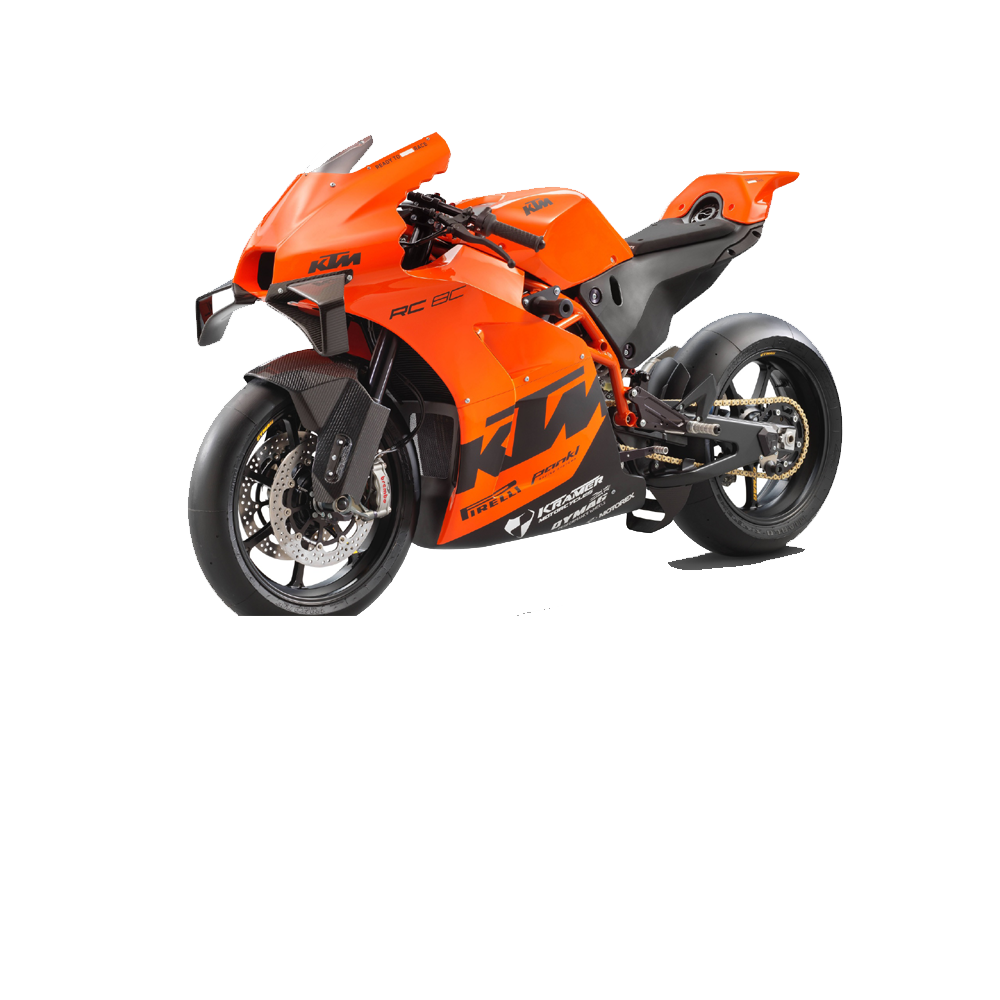 Orange Bike Transparent Image