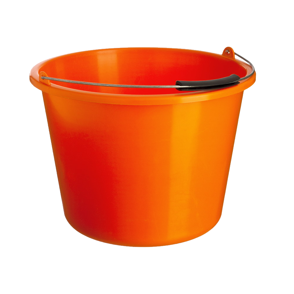 Orange Bucket Transparent Picture