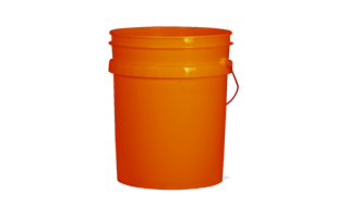 Orange Bucket PNG