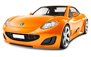 Orange Car PNG