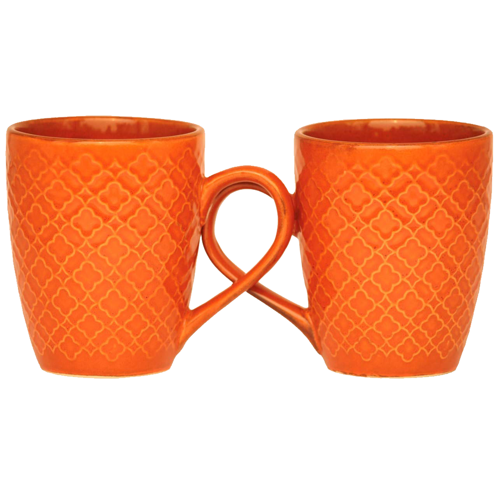 Orange Coffee Mug Transparent Clipart