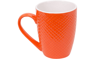 Orange Coffee Mug PNG