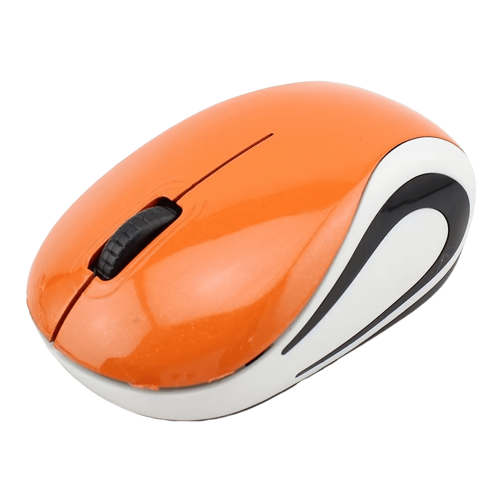 Orange Computer Mouse Transparent Photo