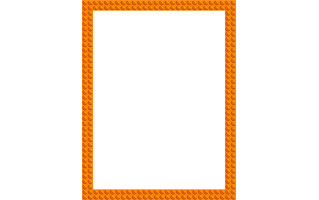 Orange Frame PNG
