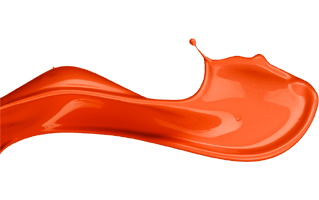 Orange Paint PNG