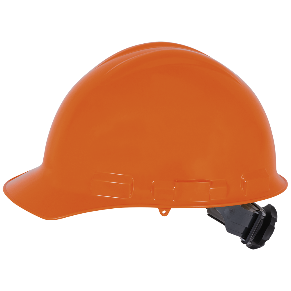 Orange Safety Helmet  Transparent Clipart