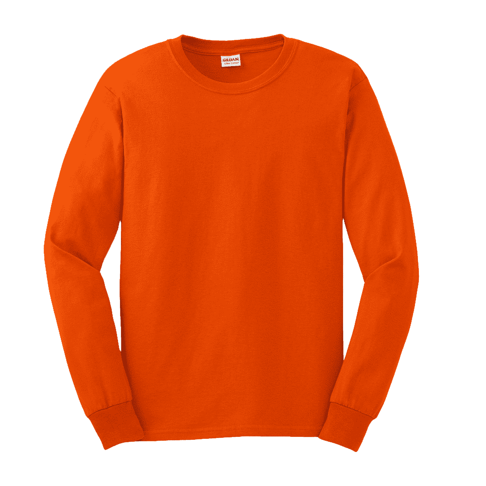 Orange T Shirt Transparent Clipart