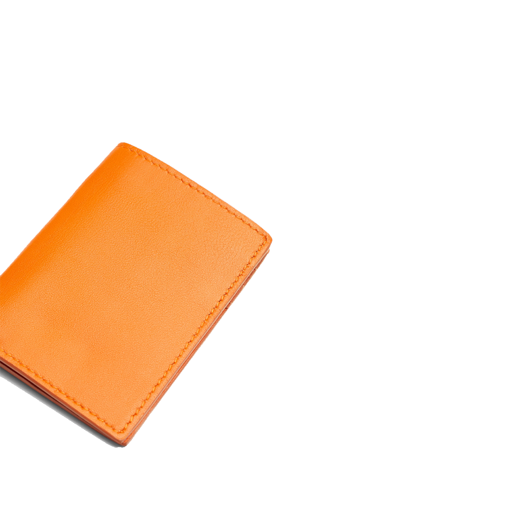 Orange Wallet Transparent Clipart