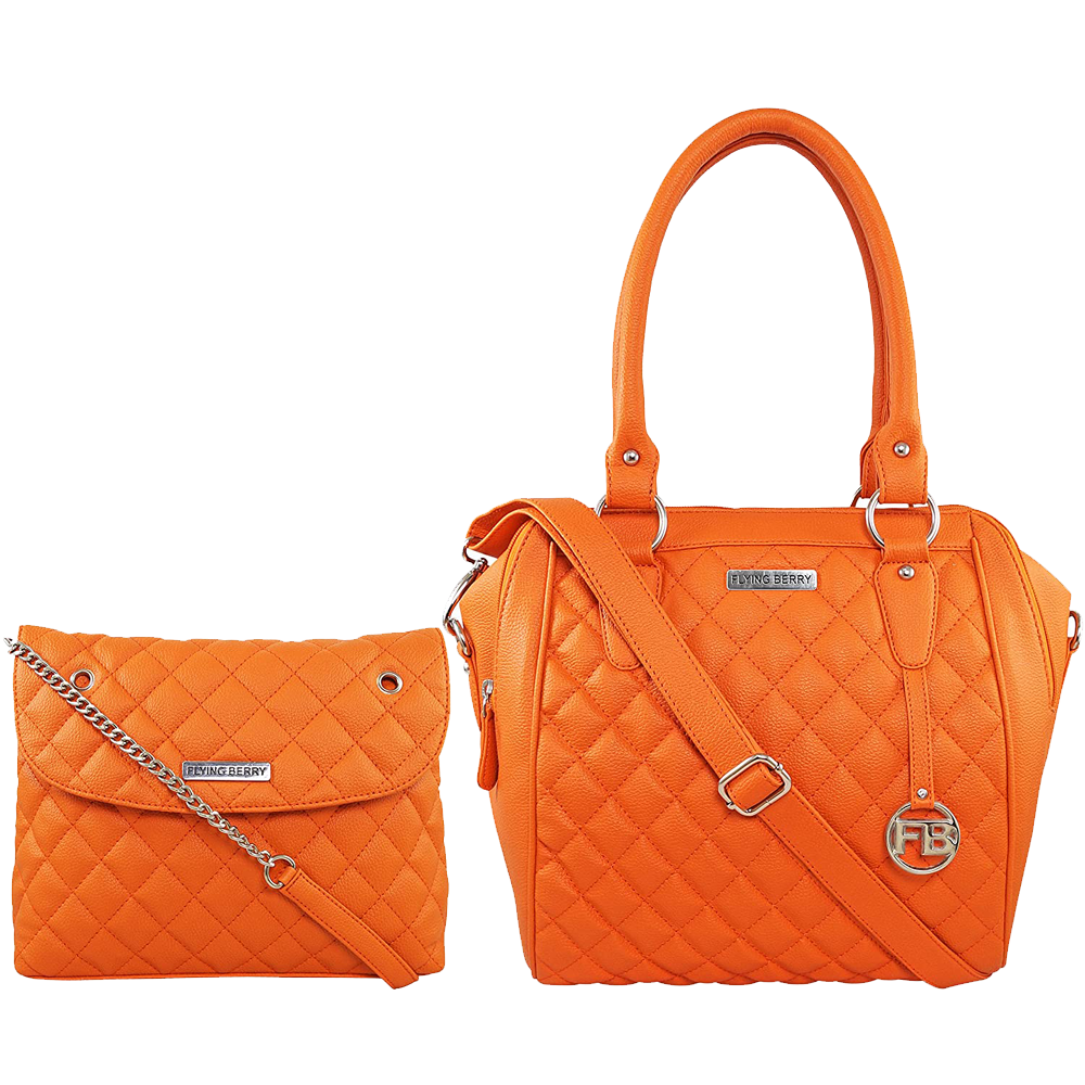 Orange Women Bag Transparent Photo
