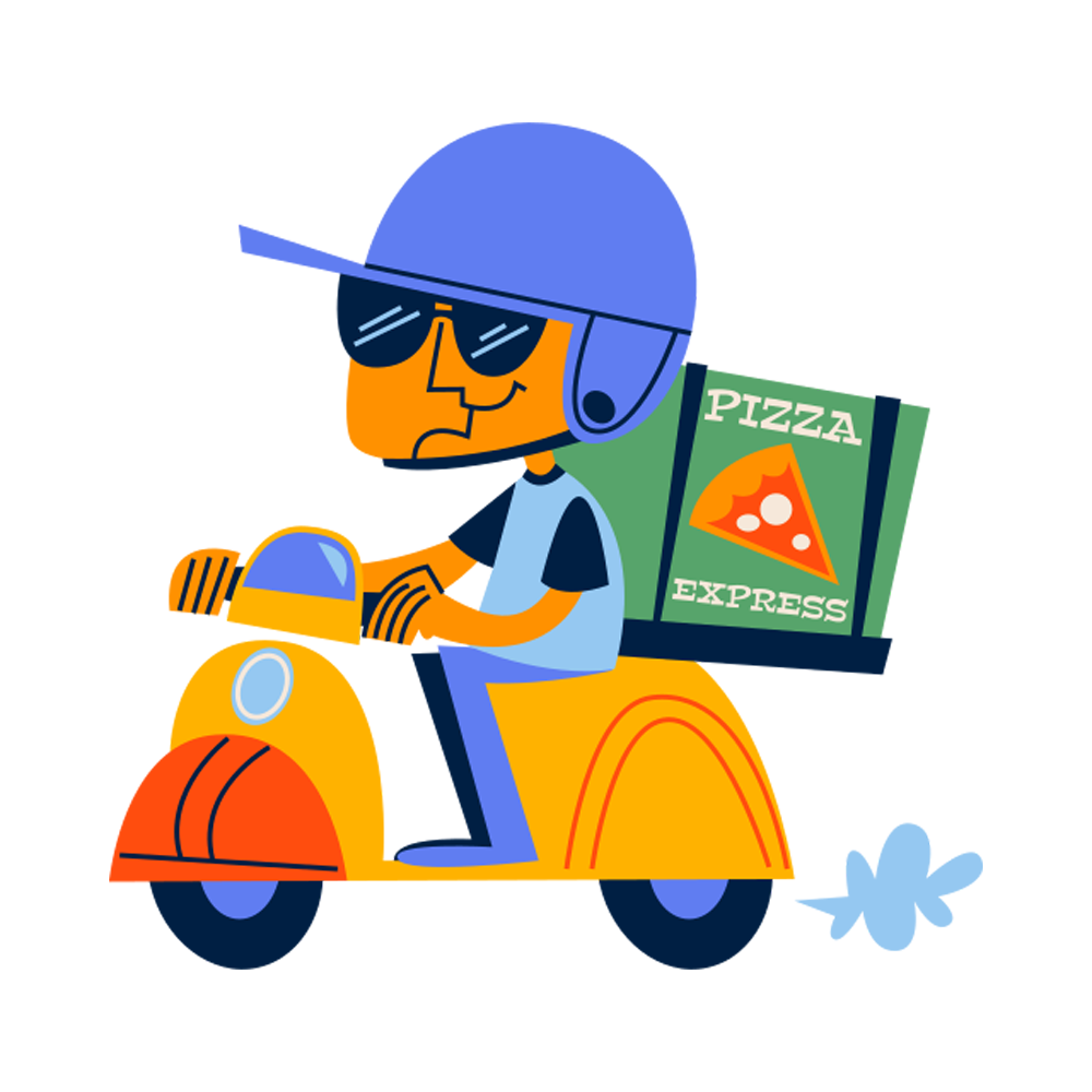 Order Delivery Free Sticker Transparent Photo