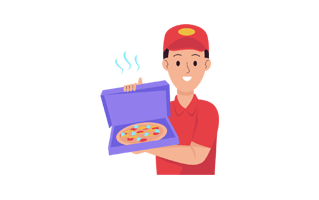 Order Delivery Sticker PNG