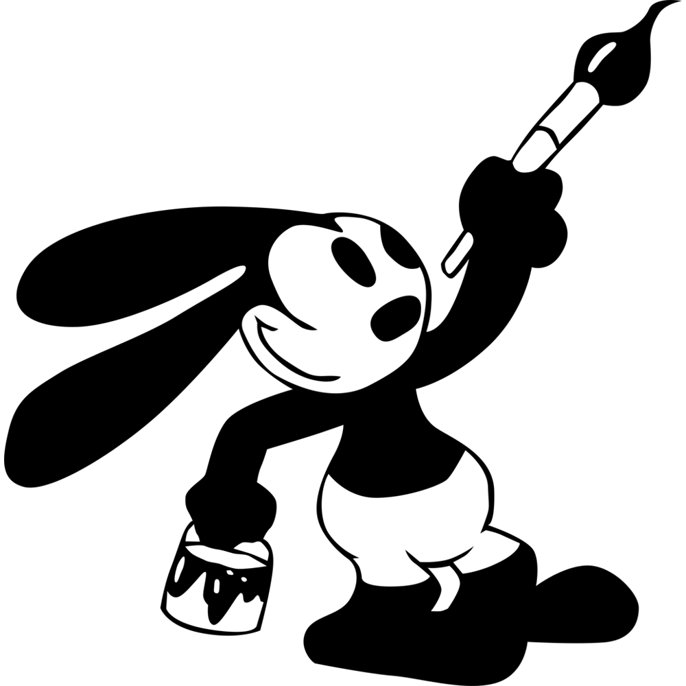 Oswald the Lucky Rabbit Transparent Clipart