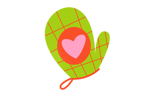 Oven Mitt Free Sticker PNG