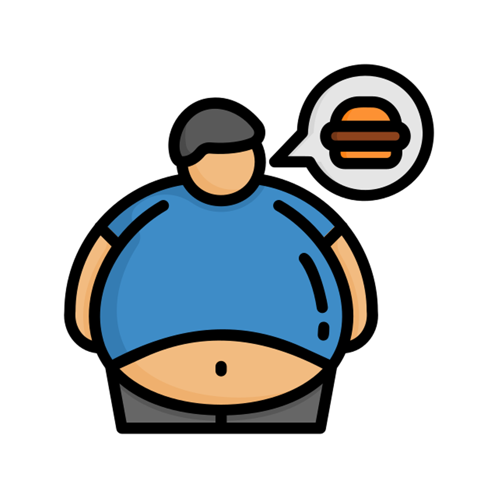 Overweight Free Sticker Transparent Gallery