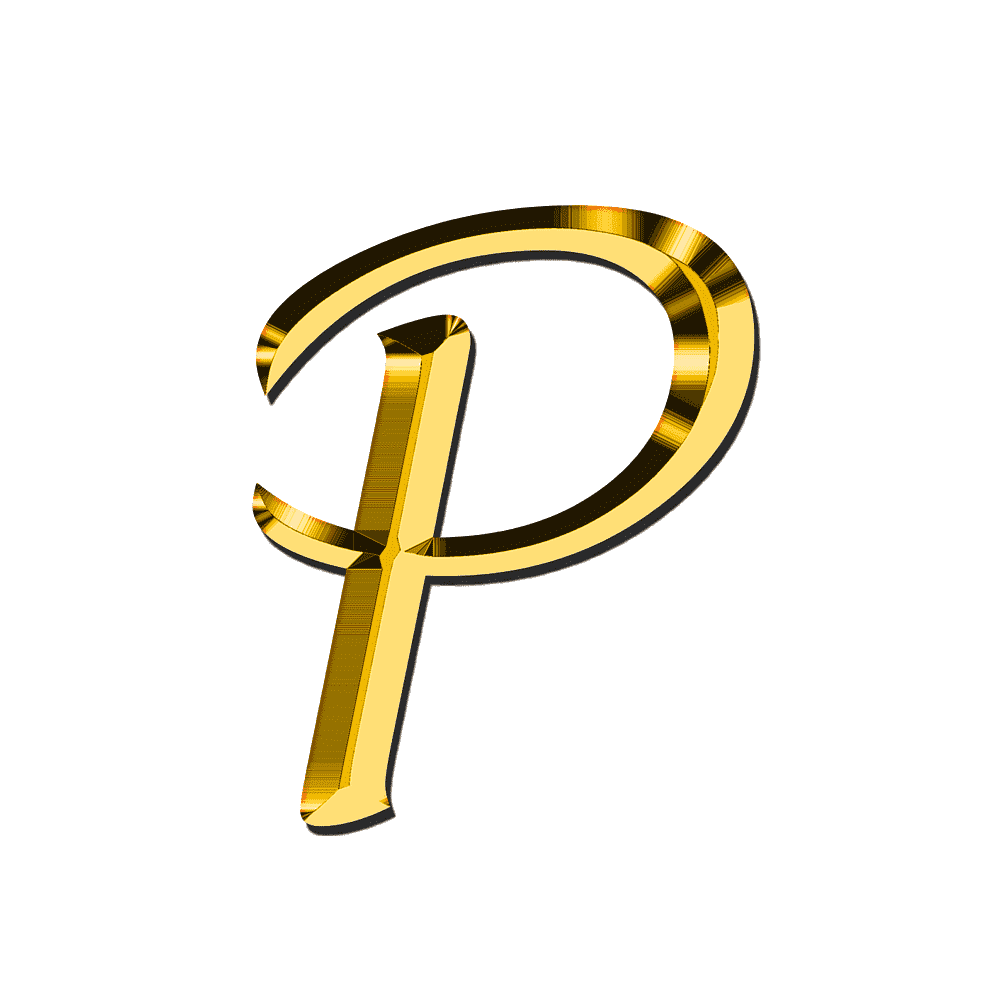P Alphabet Transparent Photo