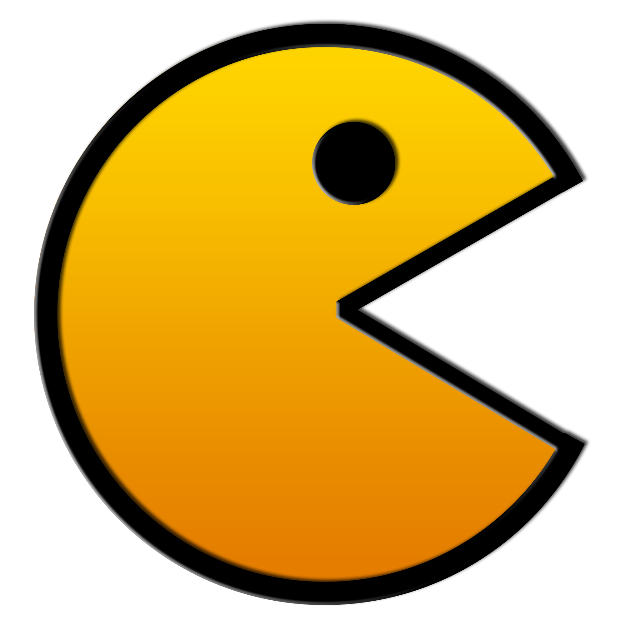 Pacman  Transparent Clipart